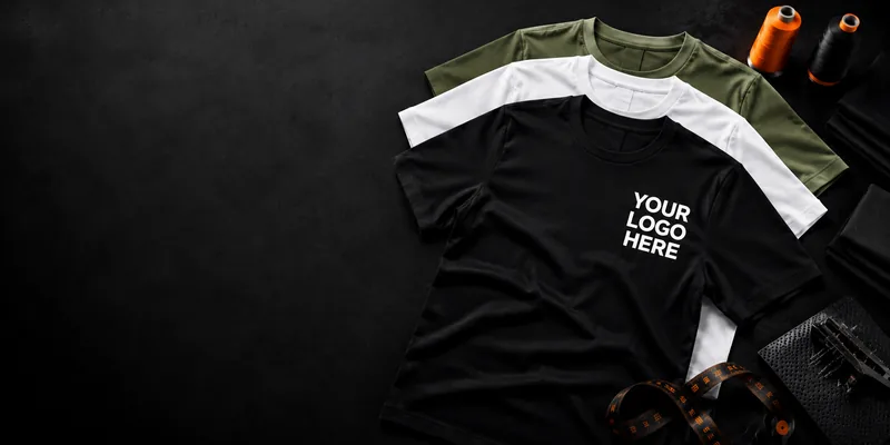 Custom printed and embroidered T-shirts