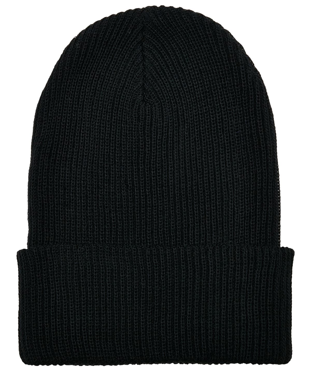 Recycled Yarn Ribbed Knit Beanie