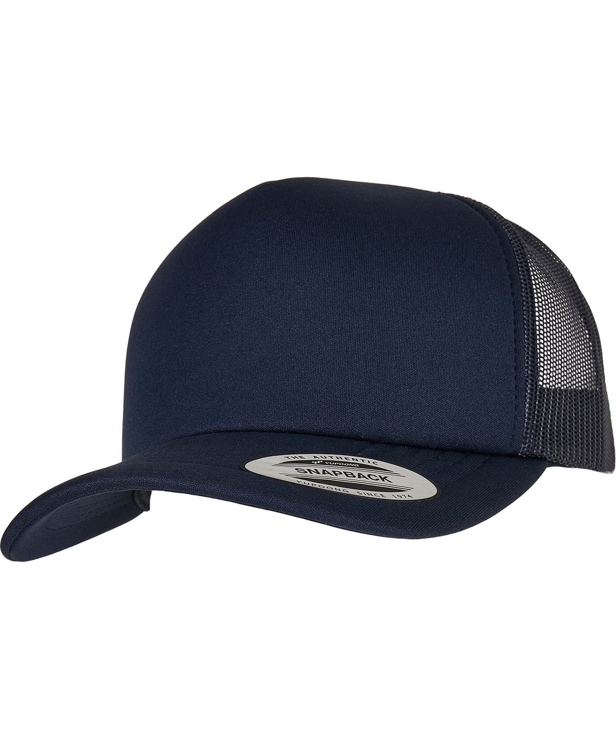 Yp Classics Classic Curved Visor Foam Trucker Cap