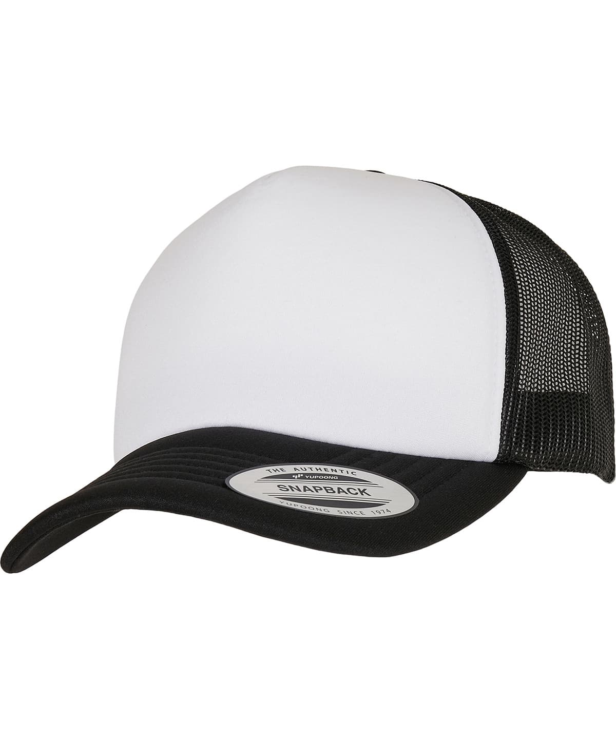 Yp Classics Curved Foam Trucker Cap – White Front