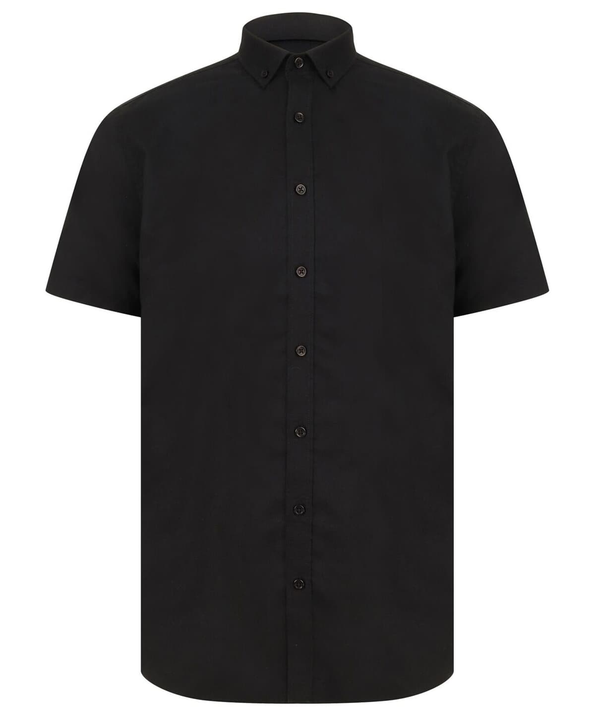 Modern Short Sleeve Oxford Shirt