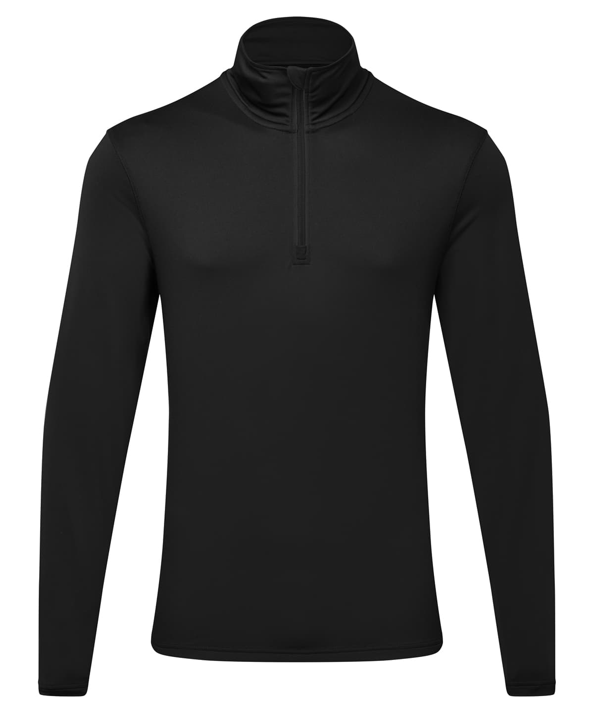 Tridri Recycled Long Sleeve Brushed Back ¼ Zip Top