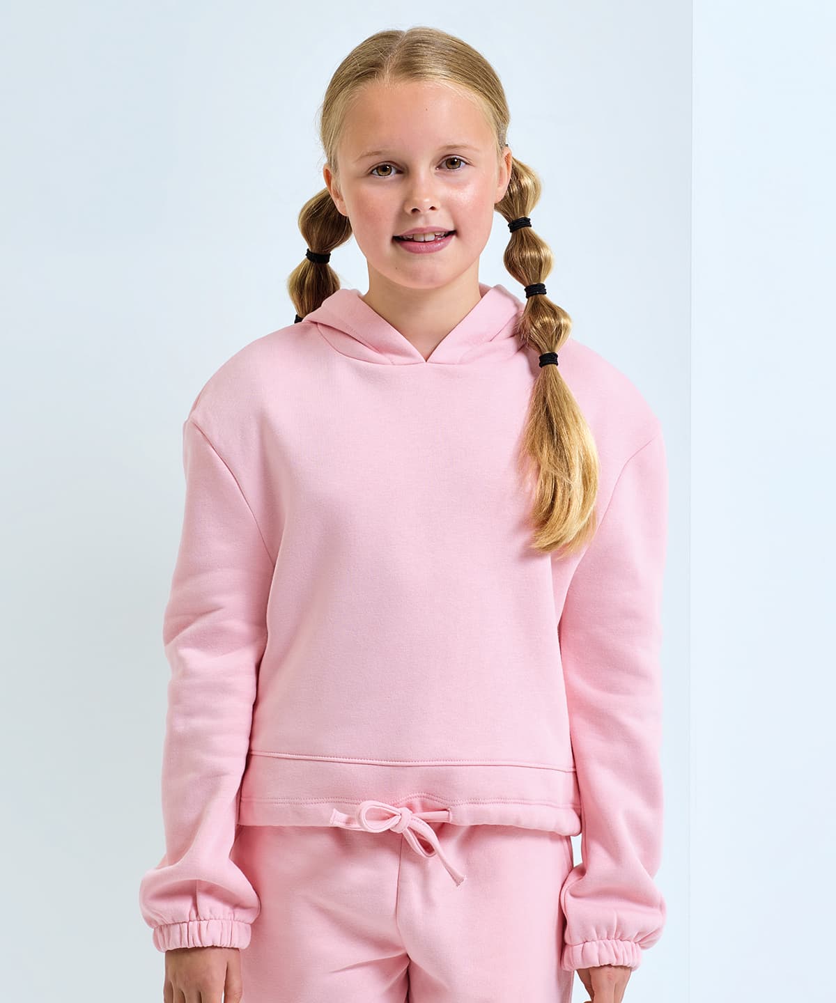 Kids TriDri Recycled cropped oversize hoodie product image