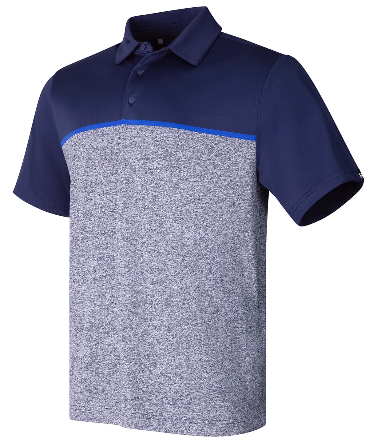 UA playoff 3.0 stripe polo LB – edge lit product image
