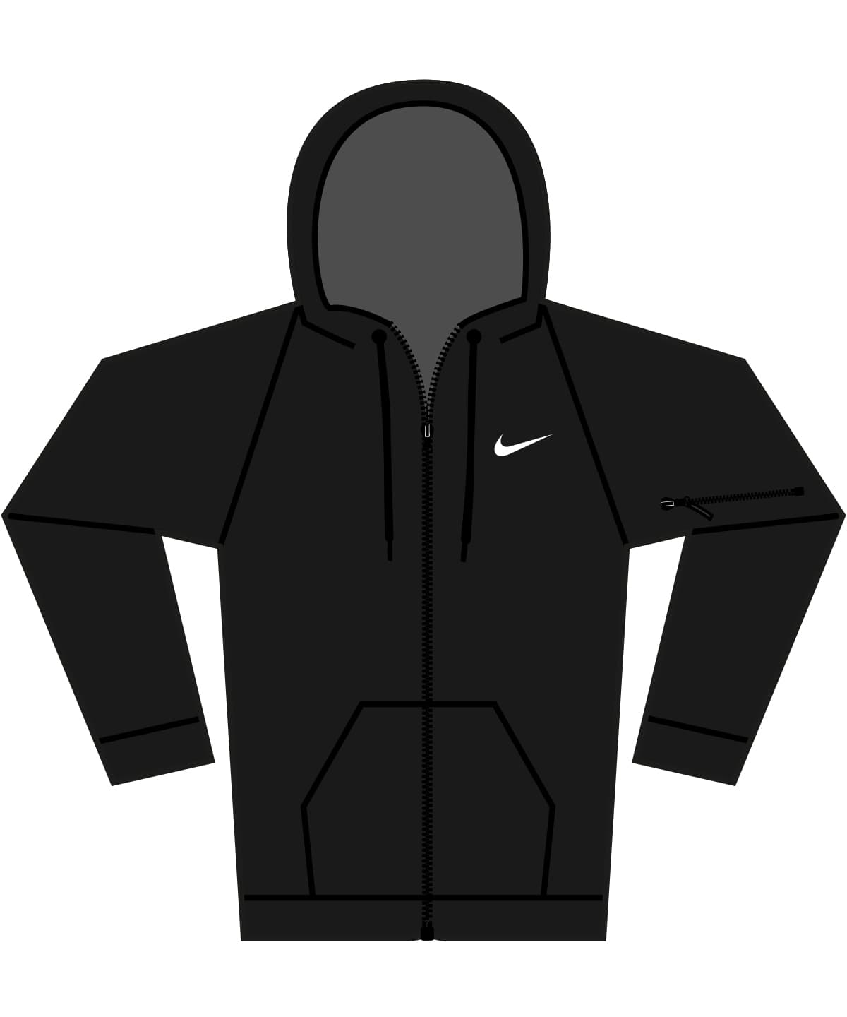Nike Men’s Full-Zip Fitness Hoodie