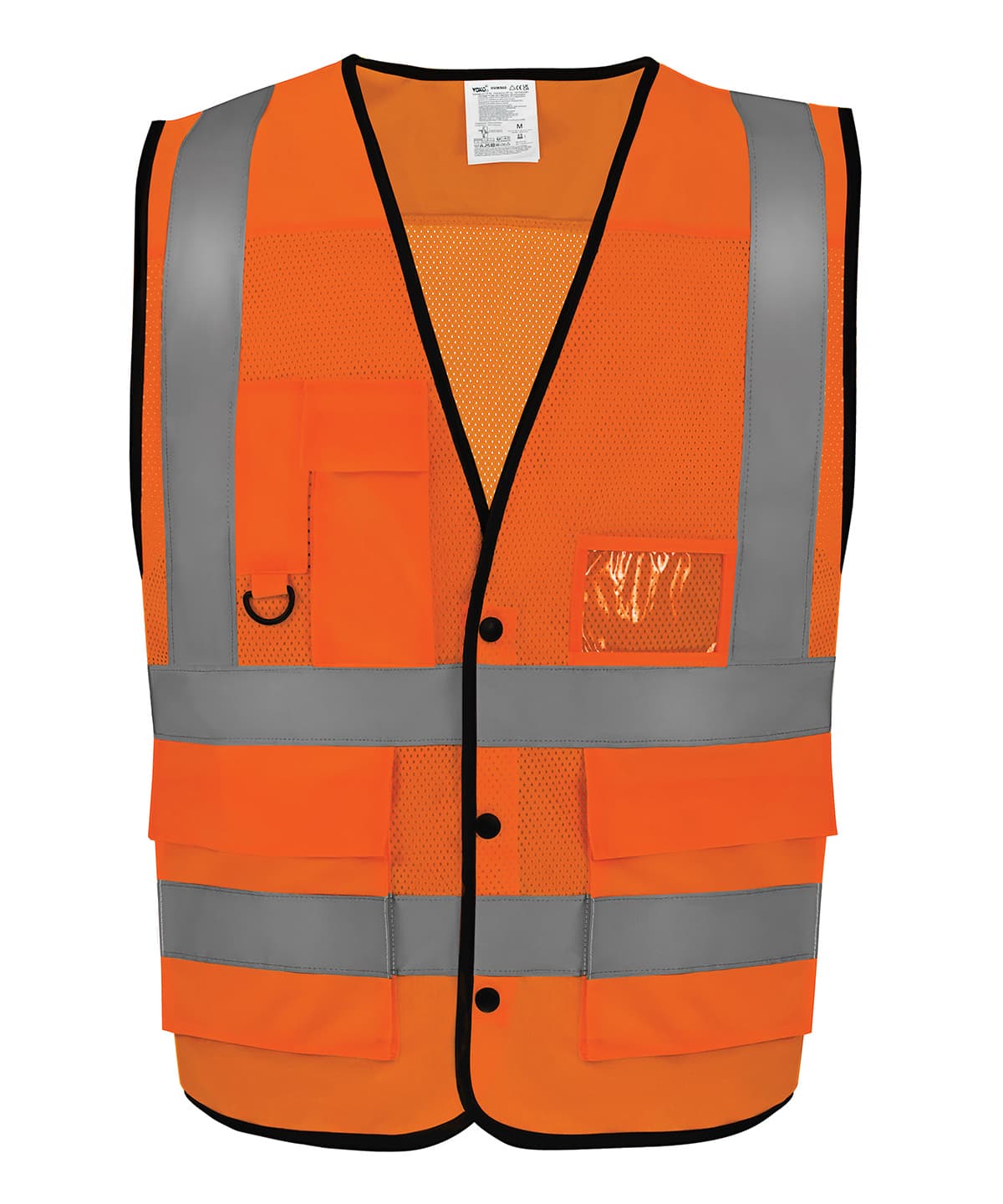 Hi-Vis Superior Open Mesh Button Waistcoat