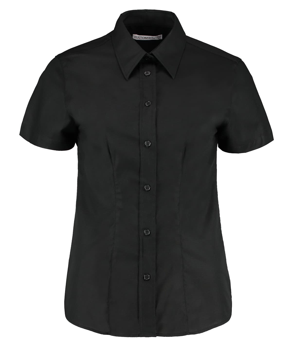 Women's Workplace Oxford Blouse Short-Sleeved (tailored Fit)