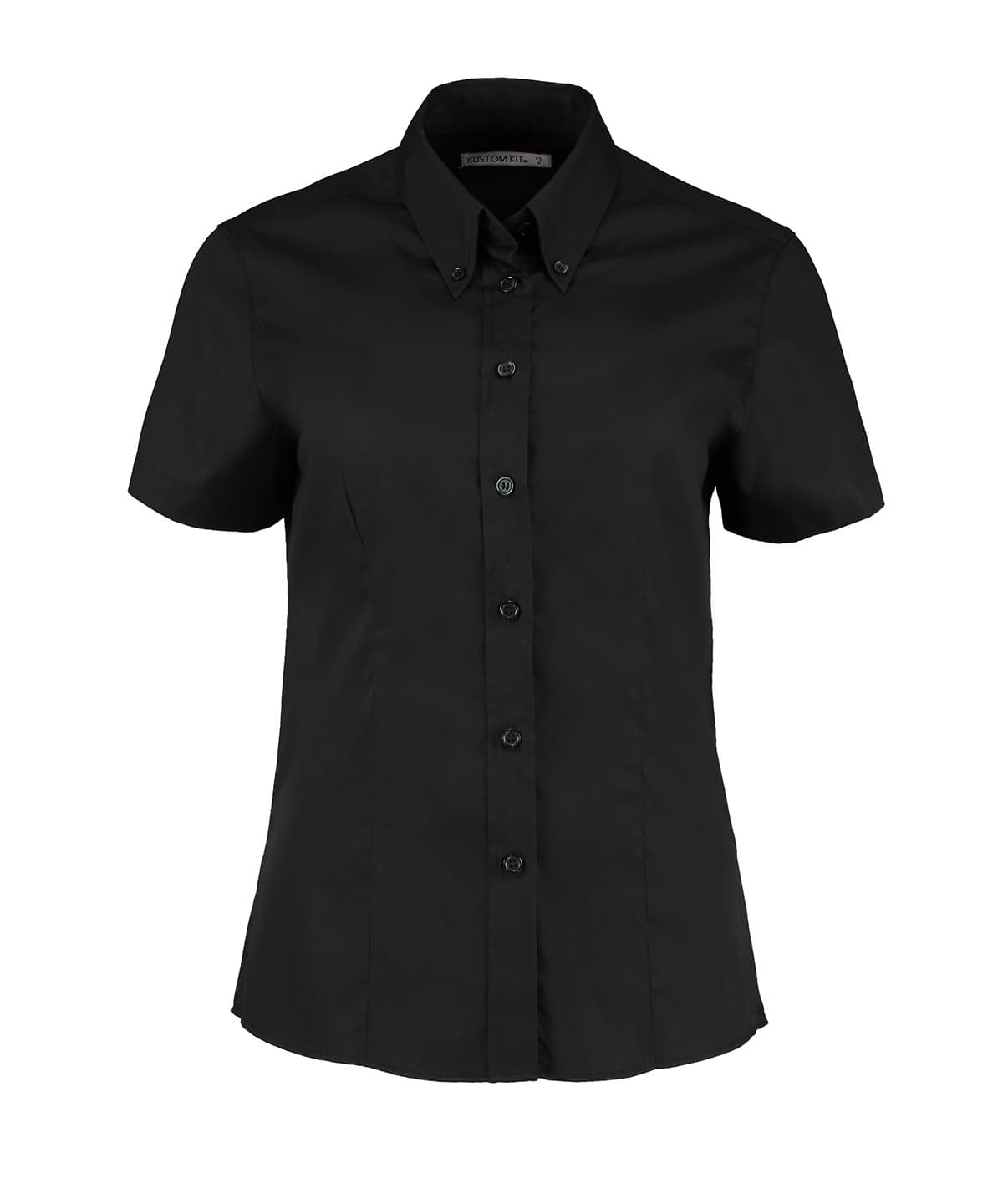 Women's Corporate Oxford Blouse Short-Sleeved (tailored Fit)