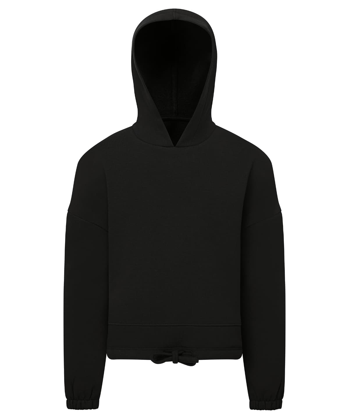 Kids Tridri Recycled Cropped Oversize Hoodie