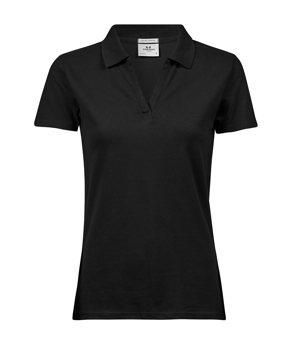 Women’s Luxury Stretch V-Neck Polo