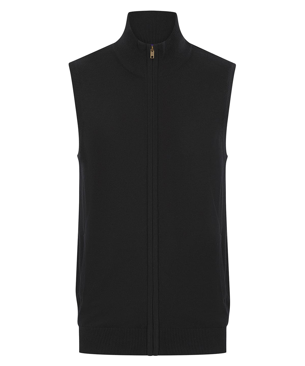 Sleeveless Zip-Through Jumper