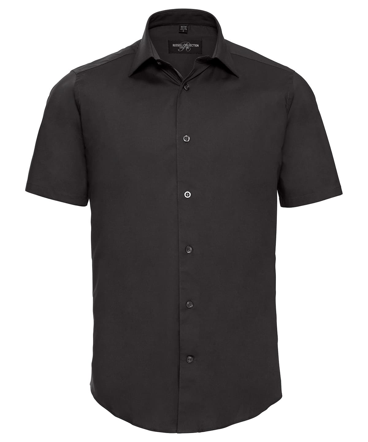 Short Sleeve Easycare Fitted Shirt