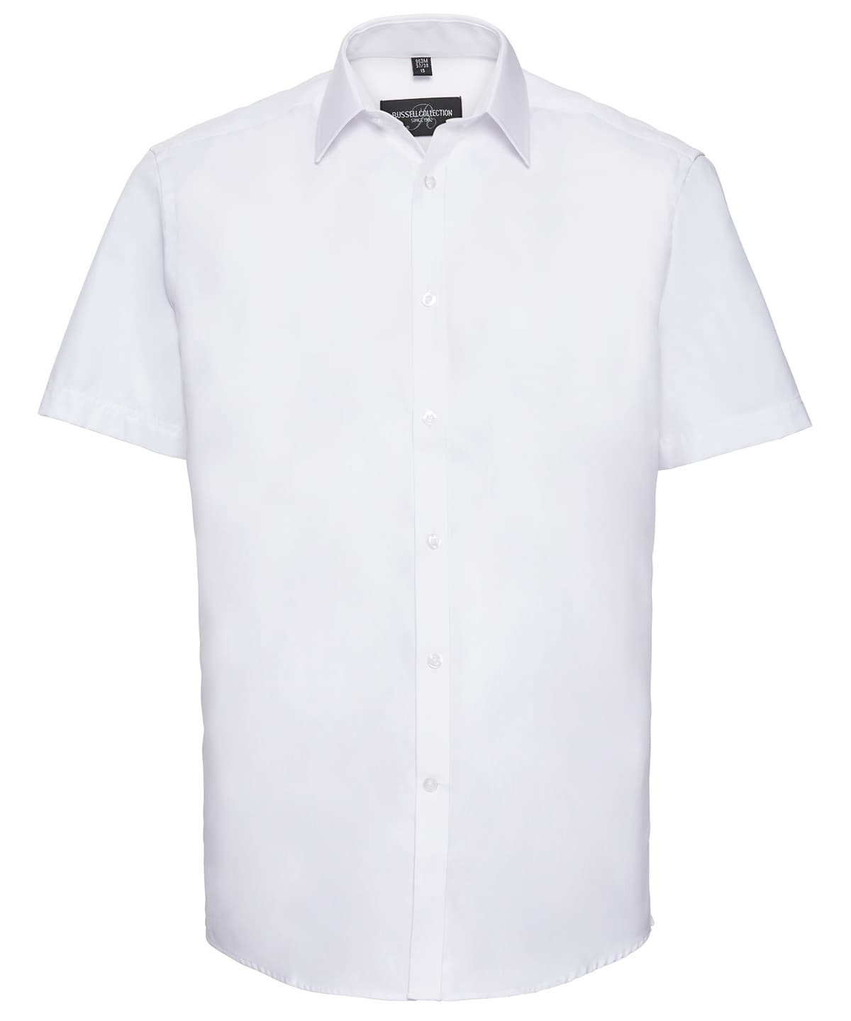 Short Sleeve Herringbone Shirt