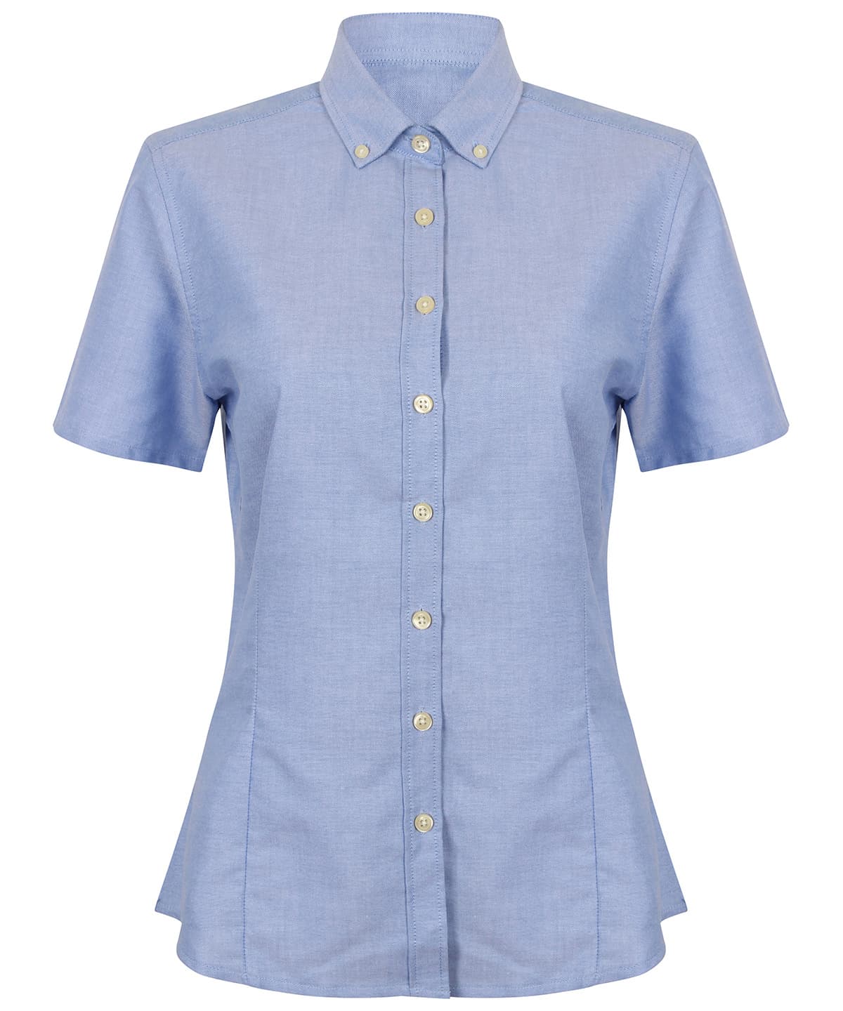 Women's Modern Short Sleeve Oxford Shirt