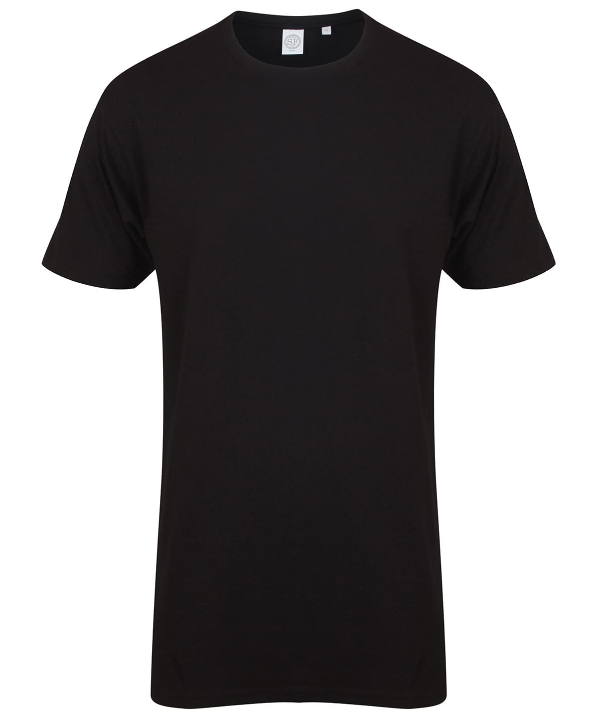 Longline T-Shirt With Dipped Hem